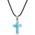 Glow in the Dark Cross Necklaces (4 Asst) - 12/pk