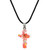Glow in the Dark Cross Necklaces (4 Asst) - 12/pk