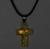 Glow in the Dark Cross Necklaces (4 Asst) - 12/pk