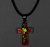 Glow in the Dark Cross Necklaces (4 Asst) - 12/pk