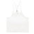 Cami + Velvet Ruffled Short - White