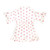 Ruffled Satin Robe - Ivory + Moroccan
