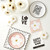 Scalloped Cocktail Napkins - Love Flower