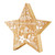 Wood Stars - Names of Jesus - 4 PCS
