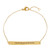 Bar Bracelet - Jesus is the Vine - Gold