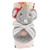 Swaddle + Plush Mouse Queen Rattle - Nutcracker