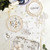 Foil Table Runner - Rings