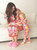Cozy Romper - Rose Floral