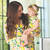 Two-Piece Short Sleeve + Shorts Ruffle Set - Pink Stripes + Lemons