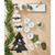 Ceramic Napkin Tray + Napkins - All is Bright Bow