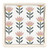 Ceramic Napkin Tray + Napkins - Flowers