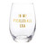 Stemless Wine Glass - Pickleball Era