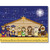 Kids Stable Nativity Advent Calendar - 12/pk