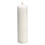 12" Traditional White Pillar Candle