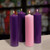 12" Advent Pillar Candles - Purple/Pink