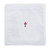 100% Linen Red Cross Chalice Pall - 12/pk