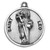 Creed&reg; Sterling Patron Saint Leo Medal