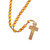 Light Brown Corded Rosary - 24/pk