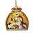 Gloria Nativity Ornament - 12/pk