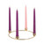 Brass Advent Wreath - 6/pk