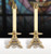 Sudbury Brass Versailles Resin Candlesticks - Set of 2