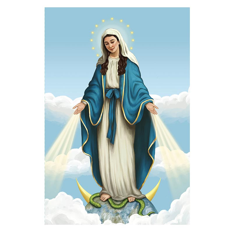 Marian Images Note Card Assortment Set (4 Asst) 4 bxs/pk [Consumer