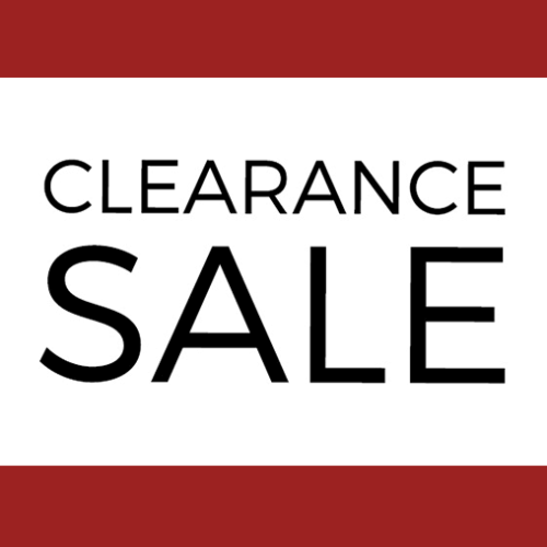 VIEW MARKED DOWN CLEARANCE ITEMS