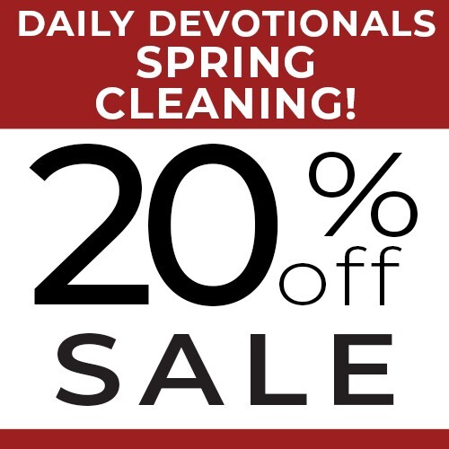 SHOP DAILY DEVOTIONALS SPRING CLEANIING