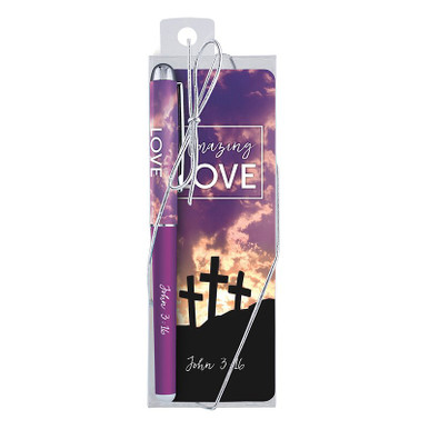 Shine with the Light of Jesus Glow in the Dark Pen Assortment (4 Asst) -  36/pk - Living Grace