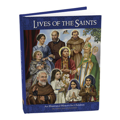 Aquinas Press Illustrated Lives of the Saints Book (Revised & Expanded ...