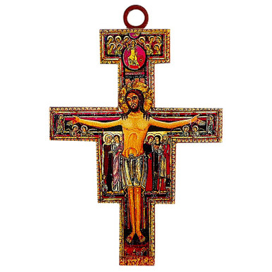 San Damiano Crucifix Pendant - 50/pk - Autom