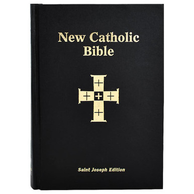 St. Joseph Large Type Black New Catholic Bible - [Consumer]Autom