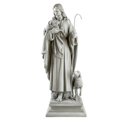 Jesus the Good Shepherd Garden Statue - [Consumer]Autom