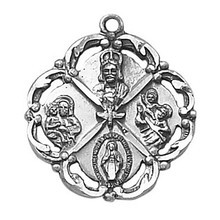 Sterling Silver Medal - Four Way Medal - [Consumer]Autom