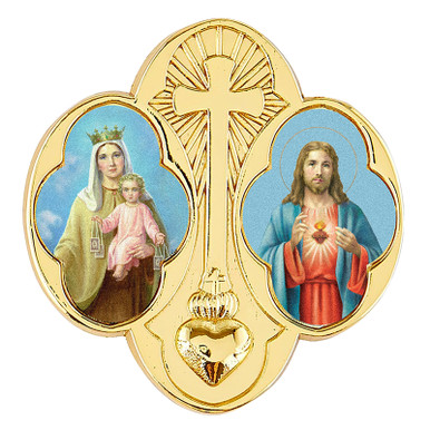 Scapular Lapel Pin - 12/pk - [Consumer]Autom