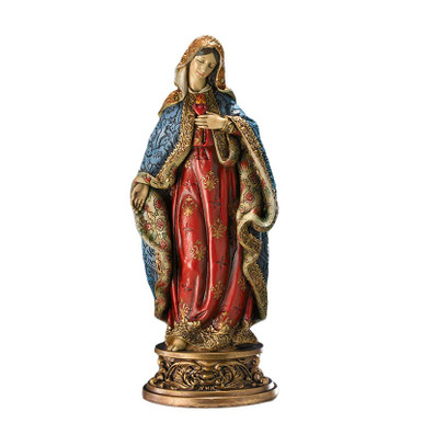 Immaculate Heart of Mary 像 約20cm Immaculate Heart of Mary w/ Crystal Eyes
