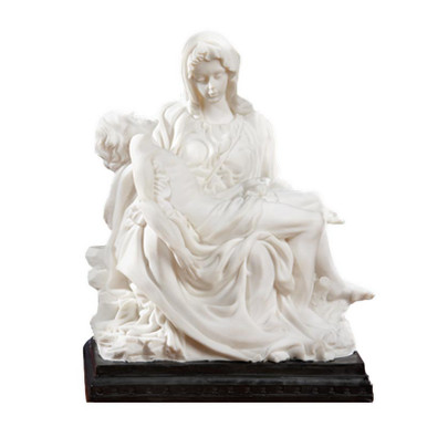 The Vatican Pietà of Michelangelo. 46cm - Figures decoration