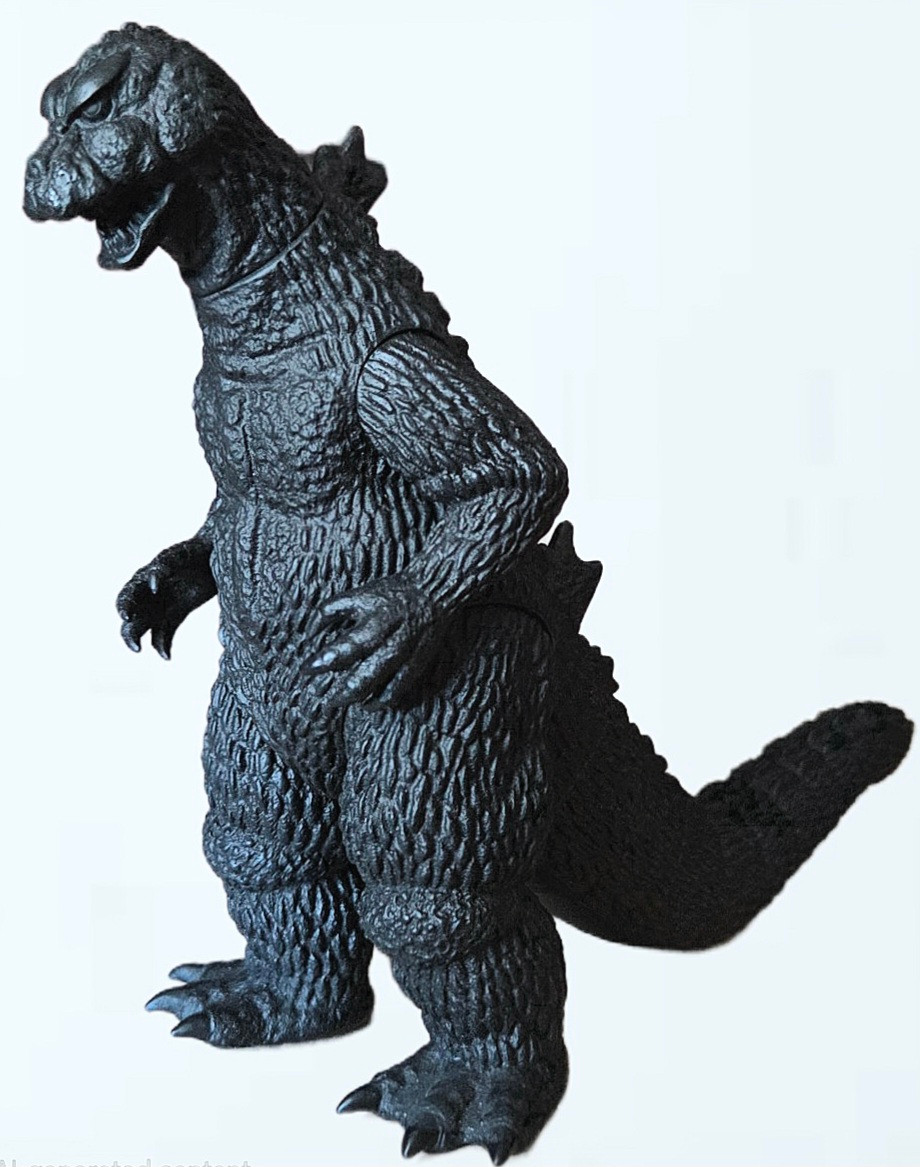 Y-MSF gray GODZILLA 1967 + Infant Miniya 6 inch scale figures from