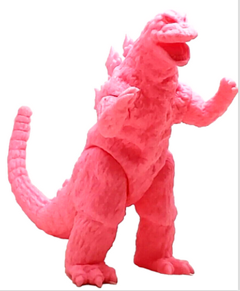 Y-MSF PINK GODZILLA 1965 SIX inch kaiju figure from Japan