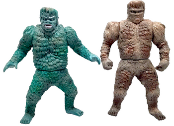 Y-MSF War of the Gargantuas Sanda & Gaira 6 inch figures from Japan