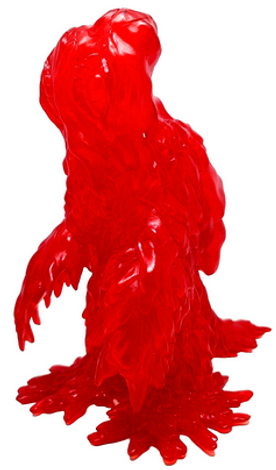 Y-MSF translucent red Hedorah 6 inch figure from Japan
