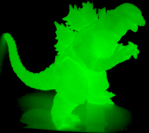 Y-MSF glow in the dark Godzilla 1962 6 inch kaiju figure from Japan