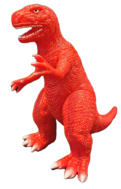 SHIPS AFTER SEPTEMBER 10, 2026  Zero Toys Red Dinosaur 6 inch vinyl figure