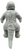 Copy of Y-MSF unpainted Miniya 4 inch figure (2nd version) from Japan