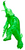 Y-MSF rare translucent green Megalon 6 inch figure  (2nd version) from Japan