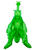 Y-MSF rare translucent green Megalon 6 inch figure  (2nd version) from Japan