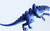 Y-MSF GODZILLA FEST Exclusive ANIMATED Blue ZILLA 6 inch scale FIGURE limited 50Pc