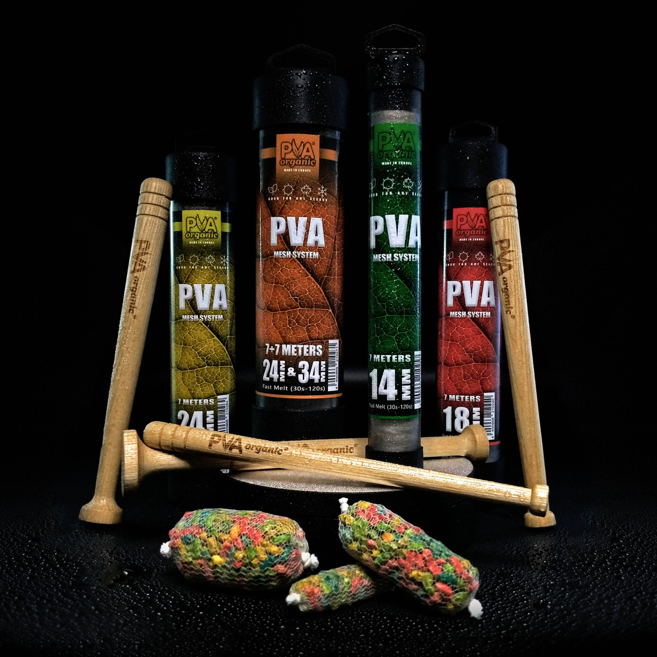 Sistema PVA Mesh Castaway – Retine Per Esche, Pesca A Fiume E Carpa, Tutte Le Misure, Confezione Singola