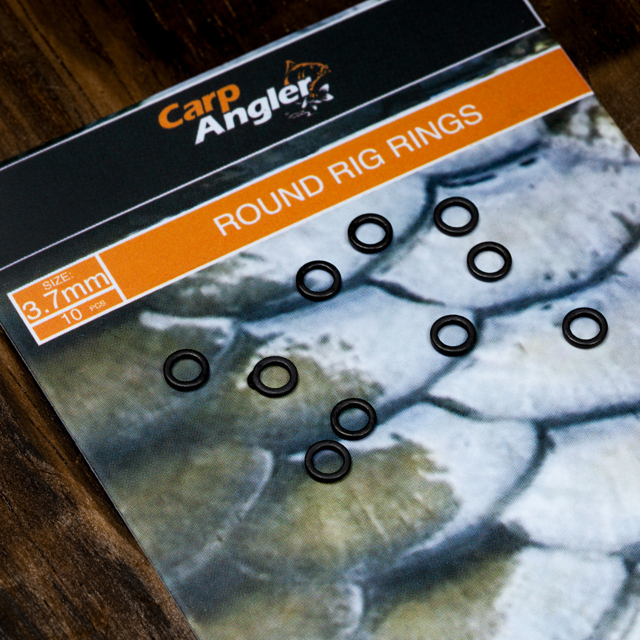 Carp 0 Rings Carp Angler Round Rig Rings (Pack of 10)