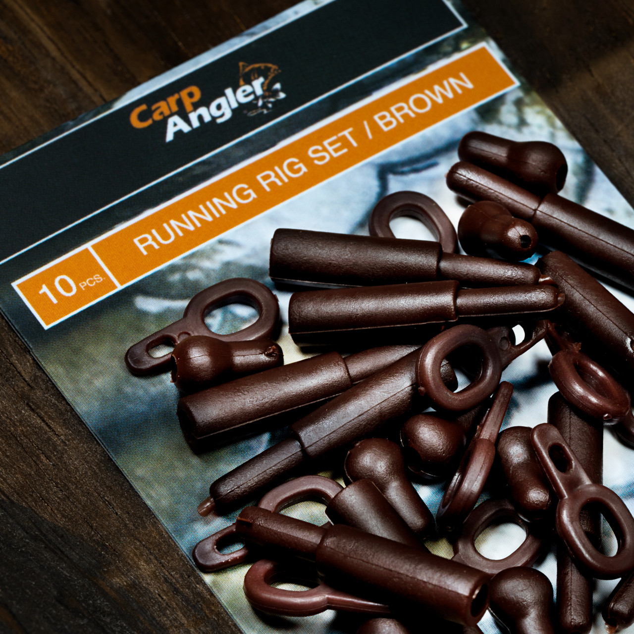 Carp Angler Running Rig Set (Pack of 10)